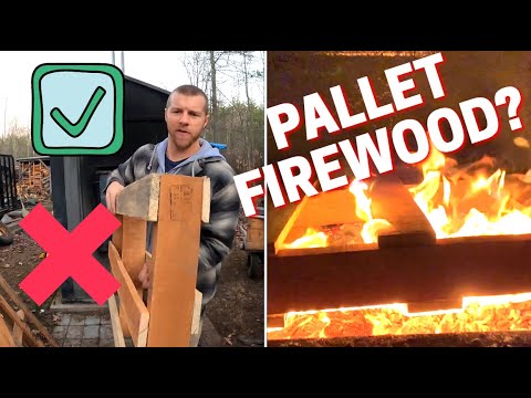 Do PALLETS Make Good Firewood?