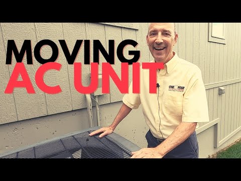 MOVING AIR CONDITIONER UNIT: Watch This Before You Move Your Outside AC Unit