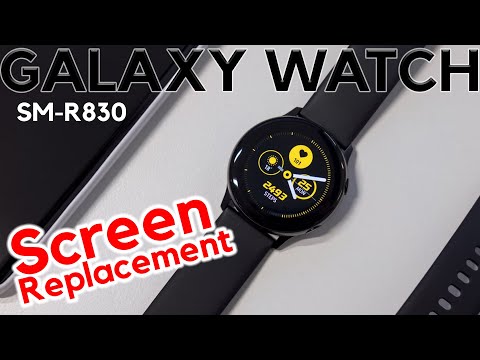 Samsung Galaxy Watch Active 2 SM-R830 Screen Replacement | Repair Tutorial