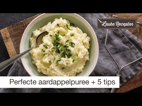 Perfecte aardappelpuree + 5 tips