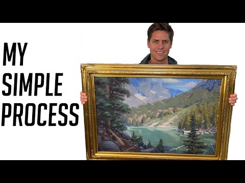 How I Actually Make An Oil Painting