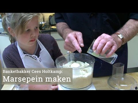 Marsepein maken met Cees Holtkamp