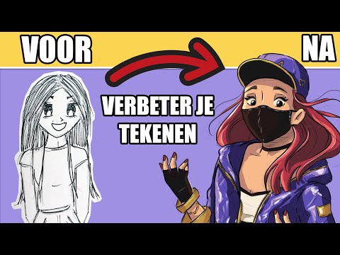 10 TIPS OM BETER TE LEREN TEKENEN! - CreaChick