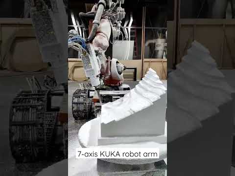 5D EPS foam sculpting