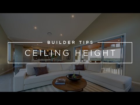 Ceiling Height Considerations