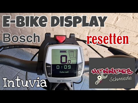 Keine Unterstützung bei meinem E-Bike 🚲 😱. Bosch Intuvia resetten. Display reagiert nicht mehr.