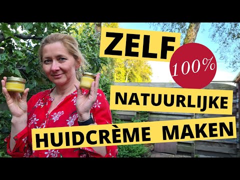 Zelf 100% Natuurlijke Huidcrème Maken