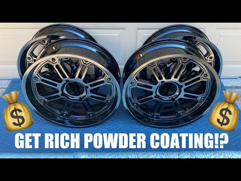 How Much Can You Make Powder Coating!?