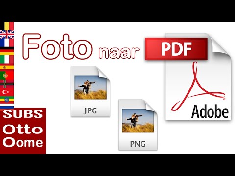 Hoe maak je een PDF van een foto? - JPG naar PDF - PNG naar PDF