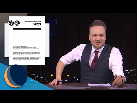 Examens wis- en natuurkunde | De Avondshow met Arjen Lubach (S3)