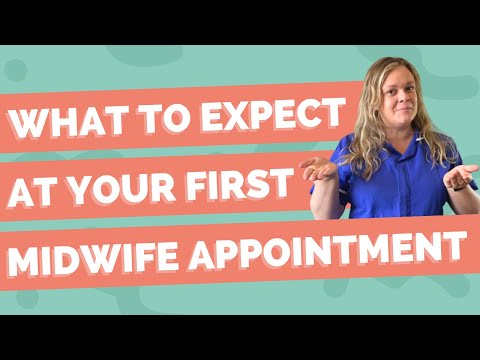 FIRST APPOINTMENT with the MIDWIFE and what to expect