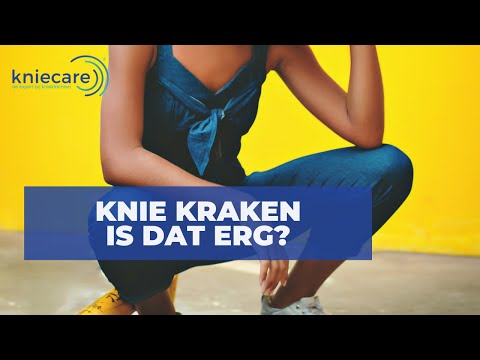 Knie kraken, is dat erg? Een krakende knie is vervelend is het is iets om zorgen te maken?