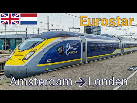 Met de EUROSTAR van AMSTERDAM naar LONDEN! #DeGrensOver