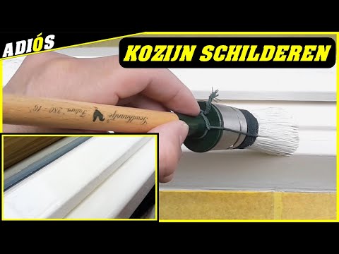 KOZIJN SCHILDEREN? GA GEEN KOZIJN SCHILDEREN VOORDAT JE DEZE VIDEO HEBT GEZIEN!