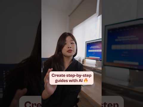 Create step-by-step guides in minutes ⚡
