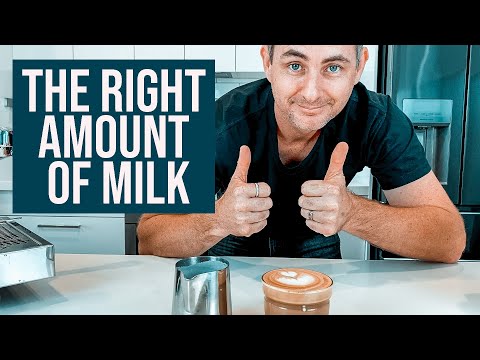 Dosing milk accurately for Flatwhite, Cappucino & Latte Coffee - MASTERCLASS Milk Series Part 2