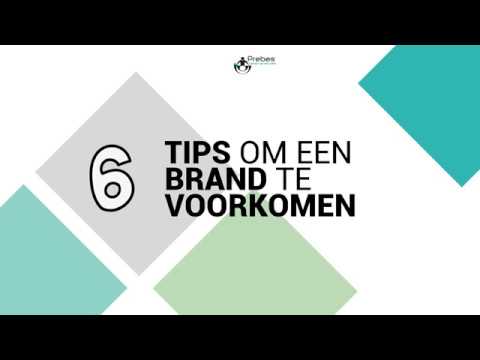 6 tips om een brand te voorkomen