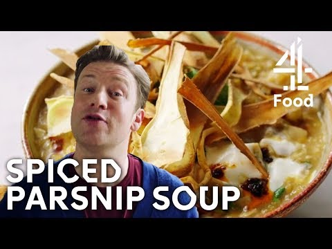 Spiced Parsnip Soup | Jamie's Meat-Free Meals