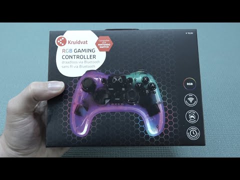 Nintendo Switch €19,99,- RGB Gaming Pro Controller 😎