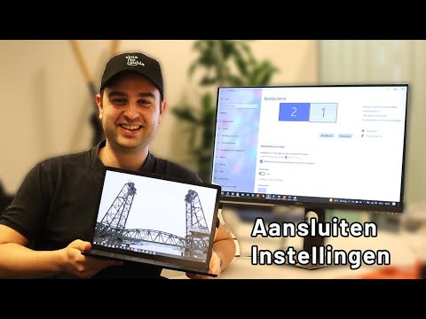 Een los beeldscherm aansluiten op je laptop (Windows) + de instellingen