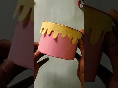 | DIY beautiful cake gift box | birthday cake gift box