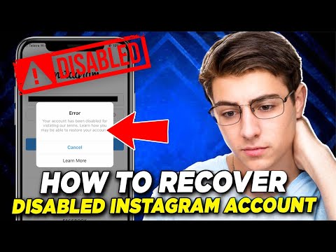 How To Recover DEACTIVATED/DISABLED Instagram Account in 2022 *TUTORIAL*