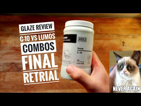 Glaze review C -10 VS Lumos ,the Final Test + Glaze combos