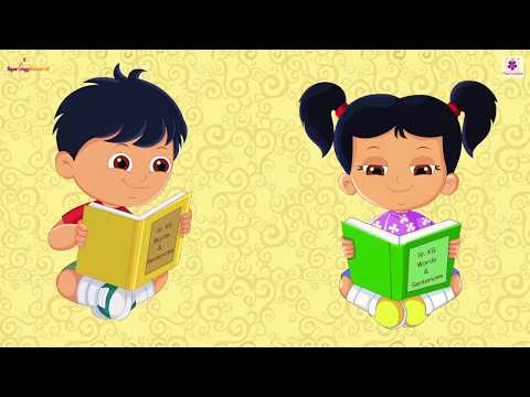 Word Formation - Three Letter Words | Springboard SR KG Words & Sentences Part - 1 | Periwinkle