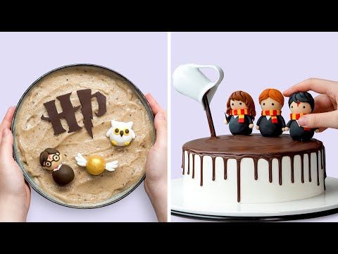 Best Harry Potter Cake Recipes 🧙🏻⚡️ Indulgent Chocolate Cake Decorating Ideas