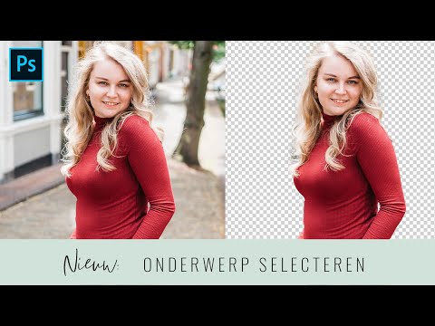 NIEUWE selectietool van Photoshop testen - Achtergrond verwijderen met 1 klik?!