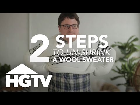 Hoe u een wollen trui kunt verkleinen | HGTV
