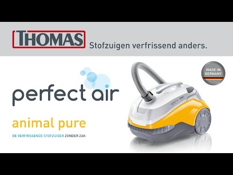 De THOMAS perfect air animal pure stofzuiger, voor dierenhaar