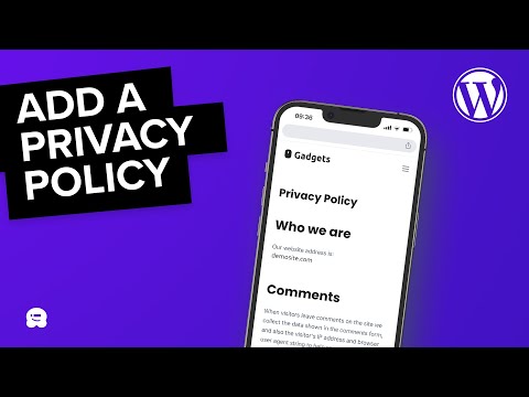 How to Add a Privacy Policy in WordPress (Really Easy!)