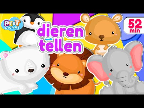 Pretlettertjes Dieren Tellen Special + meer • Voor Baby, Dreumes & Peuter