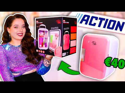 ACTION MINI BEAUTY KOELKAST UITPROBEREN !! | MOOI OF ZOOI ?!