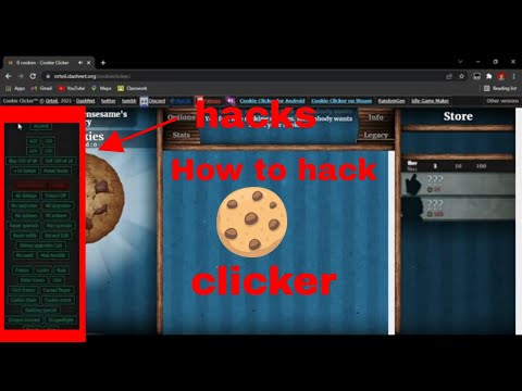 How To HACK in Cookie Clicker (The Fastest way) all hacks.