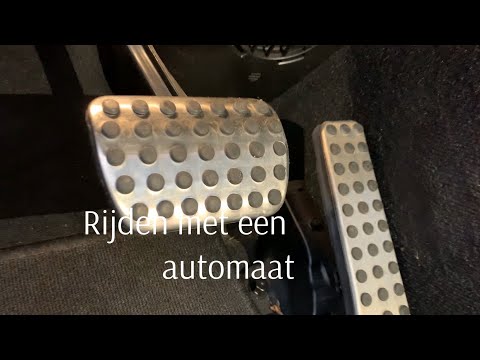 RIJDEN MET EEN AUTOMAAT!