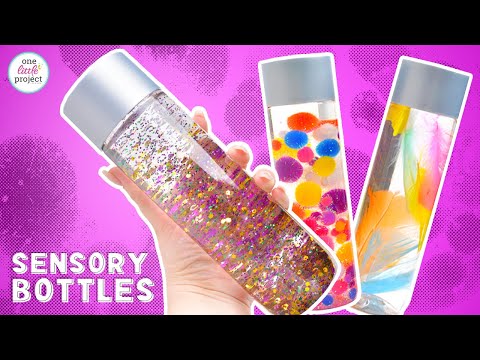 DIY Sensory Bottles | How to Make a Sensory Bottle