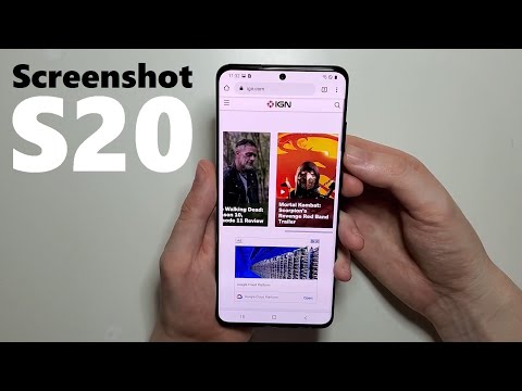 How to Screenshot on Samsung Galaxy S20 / S20+ / S20 Ultra!