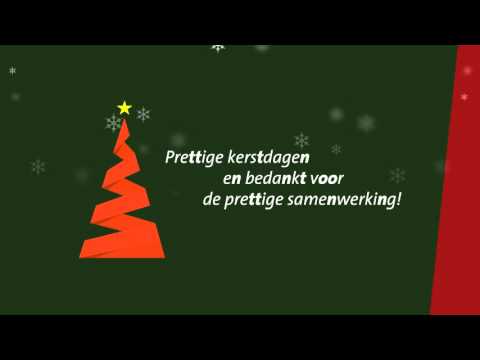 Prettige kerstdagen en bedankt voor de prettige samenwerking!