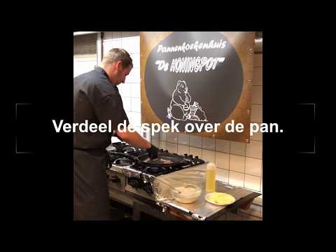 Pannenkoek spek en kaas