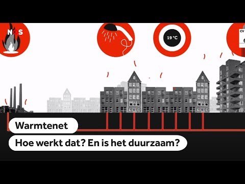 WARMTENET: Hoe werkt een warmtenet? Niet duurzaam, wel duur