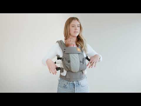 How to wear a Newborn in a baby carrier properly | Babywearing Basics by Baby Tula