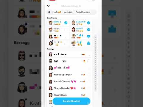 How to create shortcut in snapchat! #shortcutinsnapchat #snapchat #shorts