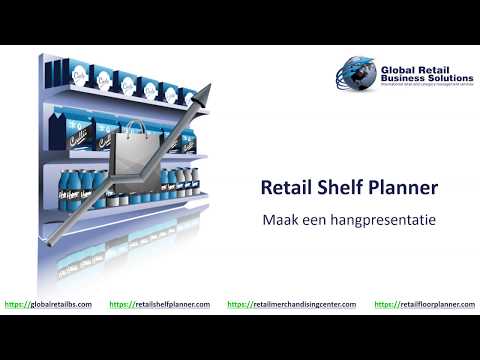 Retail Shelf Planner - Maak een hangpresentatie