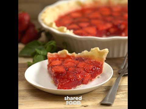 Easy Strawberry Jello Pie