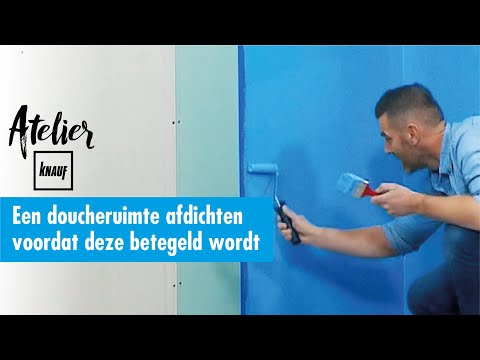 Hoe een doucheruimte afdichten? - Atelier Knauf