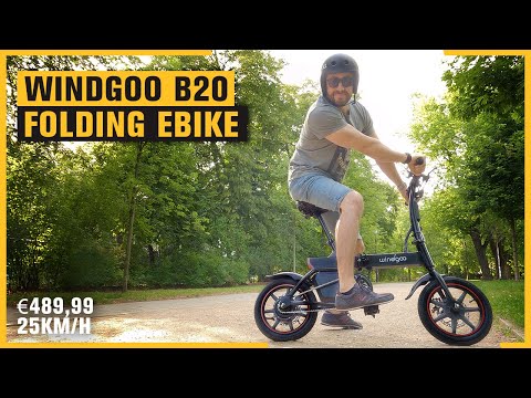 Windgoo B20 Budget Folding Electric Bike Review | €489,99 Portable Bike