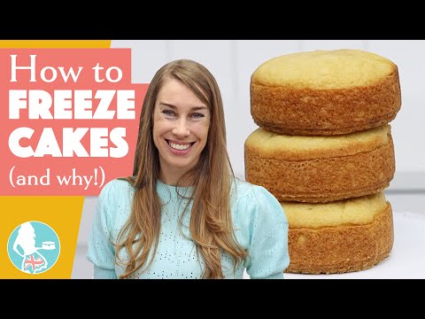 How To Freeze Cakes (and Why!)