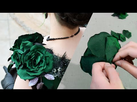 How To Make Silk Taffeta Roses // No Special Tools, Just Fruit Salad!